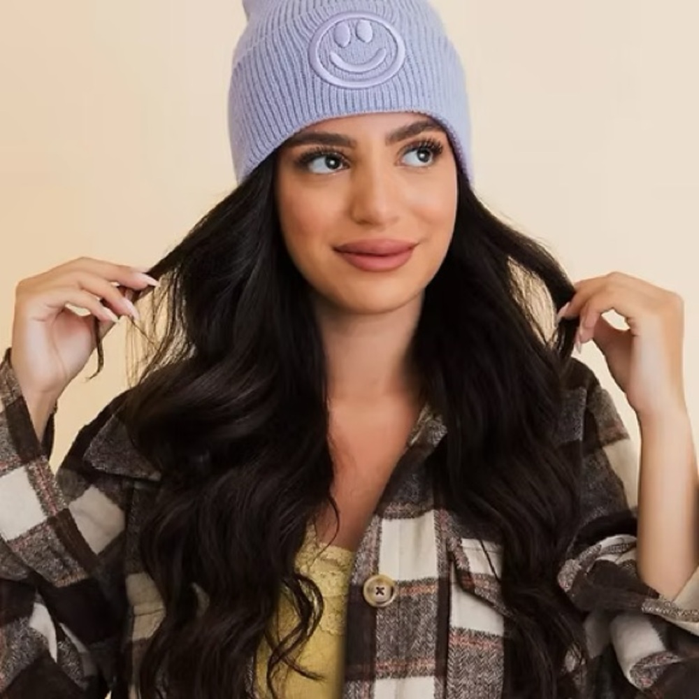 LAST ONE! ✨Smiley Knit Beanie